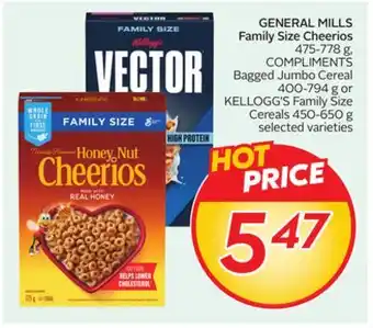 Sobeys GENERAL MILLS Family Size Cheerios offer