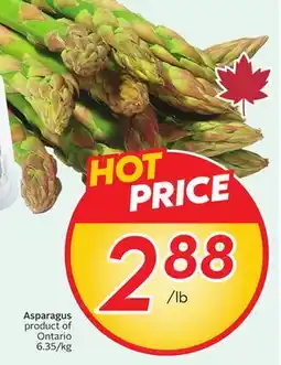 Sobeys Asparagus offer