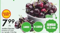 Sobeys Jumbo Cherries offer