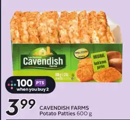 Sobeys CAVENDISH FARMS Potato Patties offer