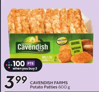 Sobeys CAVENDISH FARMS Potato Patties offer