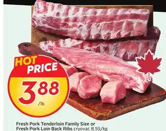 Sobeys Fresh Pork Tenderloin Family offer