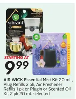 Sobeys AIR WICK Essential Mist Kit offer