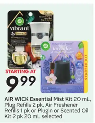 Sobeys AIR WICK Essential Mist Kit offer