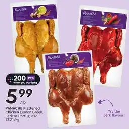 Sobeys PANACHE Flattened Chicken offer