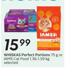 Sobeys WHISKAS Perfect Portions offer