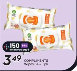 Sobeys COMPLIMENTS Wipes offer
