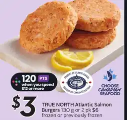 Sobeys TRUE NORTH Atlantic Salmon Burgers offer