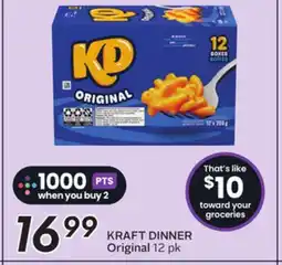 Sobeys KRAFT DINNER offer