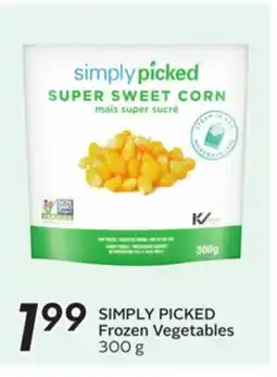Sobeys SIMPLY PICKED Frozen Vegetables offer