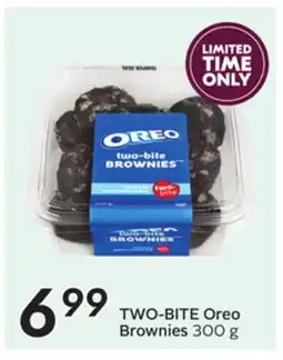 Sobeys TWO-BITE Oreo Brownies offer