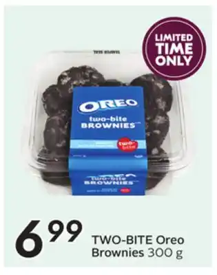 Sobeys TWO-BITE Oreo Brownies offer