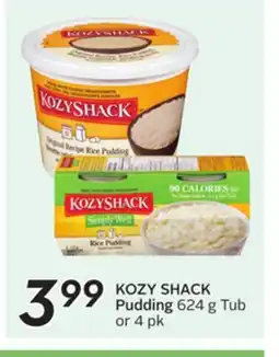 Sobeys KOZY SHACK Pudding offer