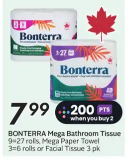 Sobeys BONTERRA Mega Bathroom Tissue offer