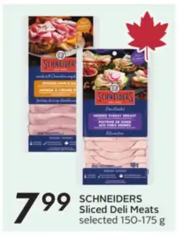 Sobeys SCHNEIDERS Sliced Deli Meats offer