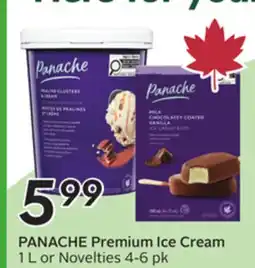 Sobeys PANACHE Premium Ice Cream offer