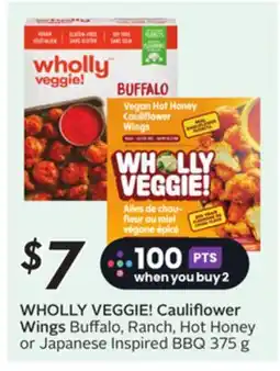 Sobeys WHOLLY VEGGIE! Cauliflower Wings offer