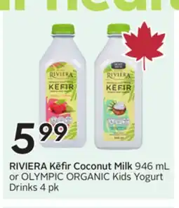Sobeys RIVIERA Kēfir Coconut Milk offer