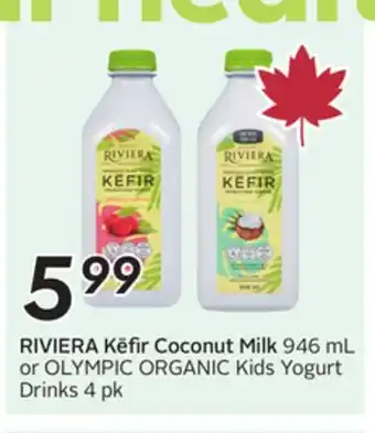 Sobeys RIVIERA Kēfir Coconut Milk offer