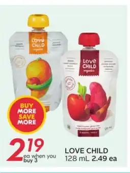 Sobeys LOVE CHILD offer