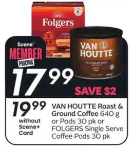 Sobeys VAN HOUTTE Roast & Ground Coffee offer