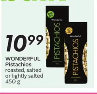 Sobeys WONDERFUL Pistachios offer