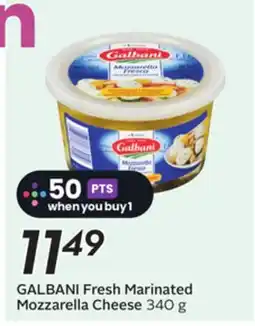 Sobeys GALBANI Fresh Marinated Mozzarella Cheese offer