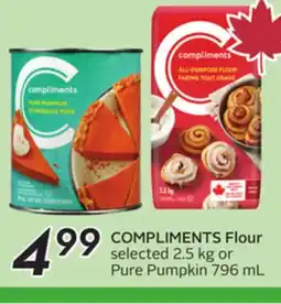 Sobeys COMPLIMENTS Flour offer