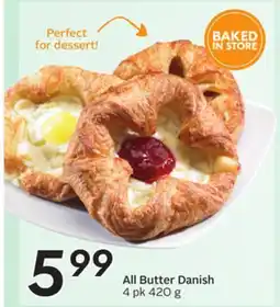 Sobeys All Butter Danish offer