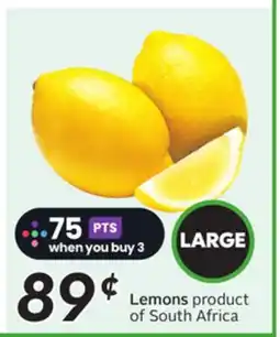 Sobeys Lemons offer