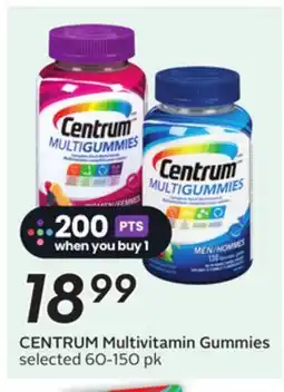 Sobeys CENTRUM Multivitamin Gummies offer
