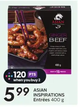 Sobeys ASIAN INSPIRATIONS Entrées offer