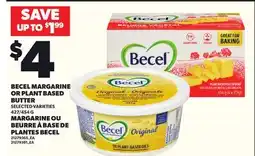 Independent Grocer BECEL MARGARINE OR PLANT BASED BUTTER 427/454 G offer