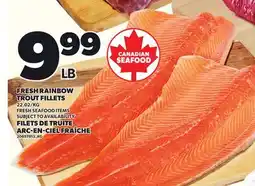 Independent Grocer FRESH RAINBOW TROUT FILLETS offer