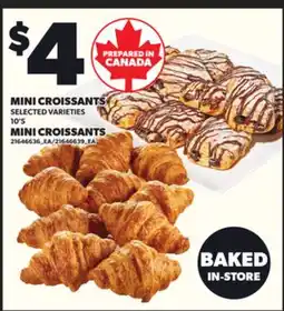 Independent Grocer MINI CROISSANTS, 10'S offer