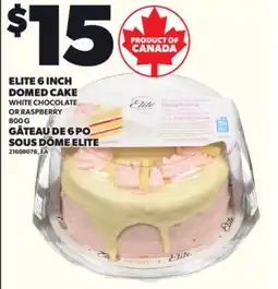 Independent Grocer ELITE 6 INCH DOMED CAKE, 800 G offer