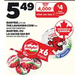 Independent Grocer BABYBEL, 6'S OR THE LAUGHING COW, 8'S offer