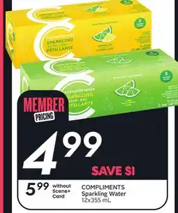 Sobeys Sparkling Water offer