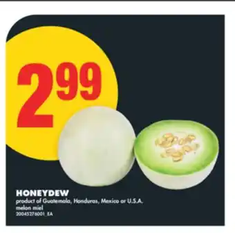 No Frills HONEYDEW offer