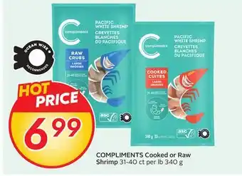 Sobeys Cooked or Raw Shrimp offer