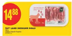 No Frills T&T LAMB SHOULDER ROLLS, 340 g offer
