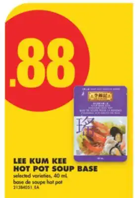 No Frills LEE KUM KEE HOT POT SOUP BASE, 40 mL offer