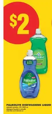 No Frills PALMOLIVE DISHWASHING LIQUID, 591/828 mL offer