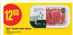 No Frills T&T SLICED BEEF ROLLS, 340 g offer