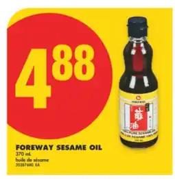 No Frills FOREWAY SESAME OIL, 370 mL offer