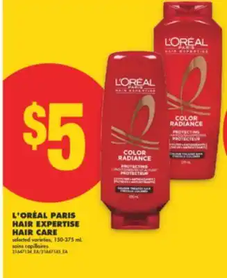 No Frills L'ORÉAL PARIS HAIR EXPERTISE HAIR CARE, 150-375 mL offer
