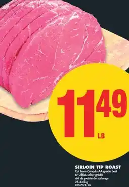No Frills SIRLOIN TIP ROAST offer