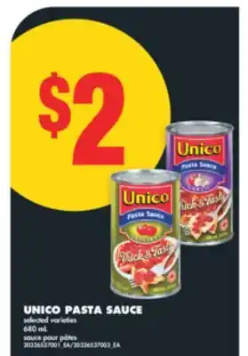 No Frills UNICO PASTA SAUCE, 680 mL offer