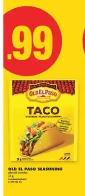 No Frills OLD EL PASO SEASONING, 24 g offer