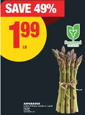 No Frills ASPARAGUS offer